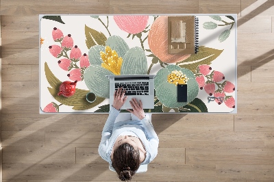 Tapis de bureau Fleurs peintes