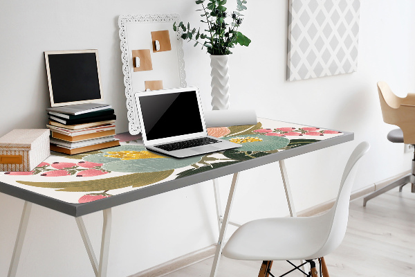 Tapis de bureau Fleurs peintes