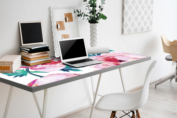 Sous main de bureau Fleur de graines de pavot