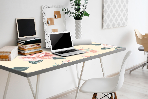 Tapis de bureau Roses vintage