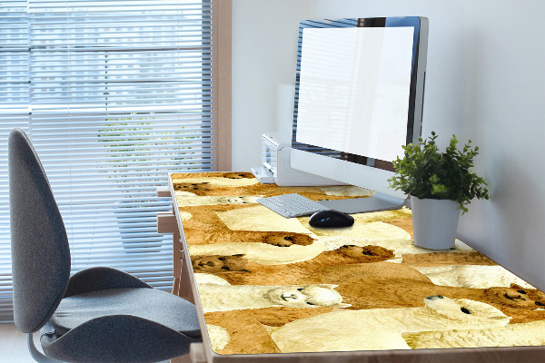 Sous main de bureau Alpaga