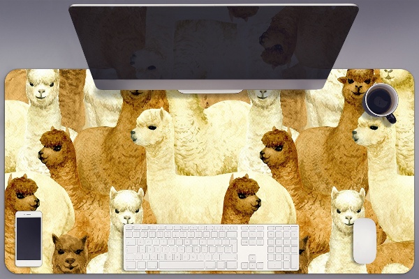 Sous main de bureau Alpaga
