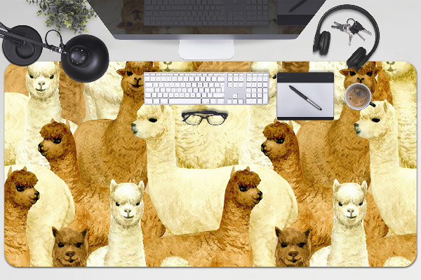 Sous main de bureau Alpaga