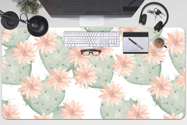 Sous main de bureau Mexique cactus