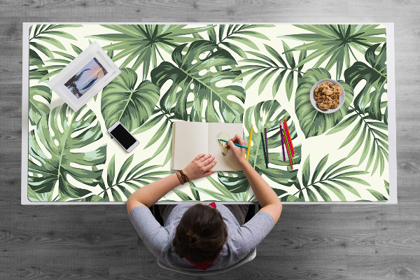 Tapis de bureau Modèle tropical