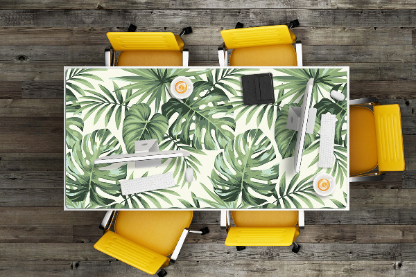 Tapis de bureau Modèle tropical