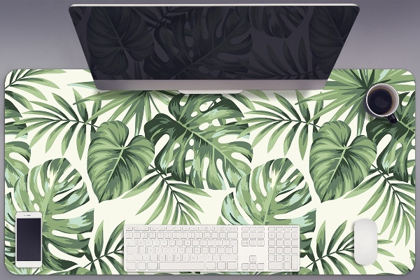 Tapis de bureau Modèle tropical