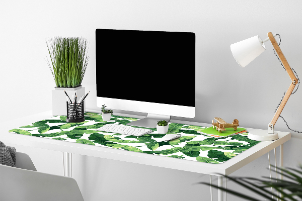 Protège bureau Feuilles tropicales