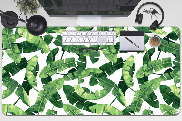 Protège bureau Feuilles tropicales