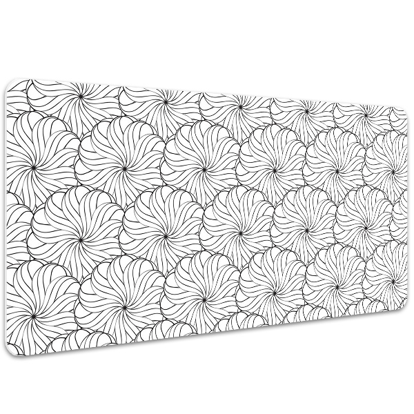 Sous-main bureau Fleur