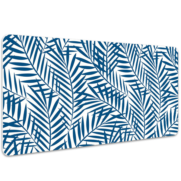 Sous-main bureau Feuilles géométriques