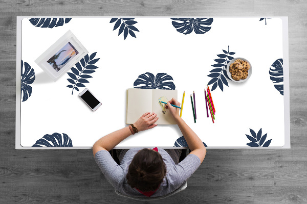 Protège bureau Feuilles tropicales