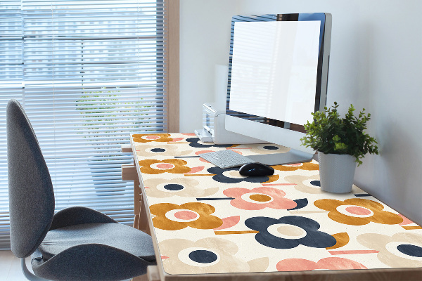 Sous main de bureau Fleurs