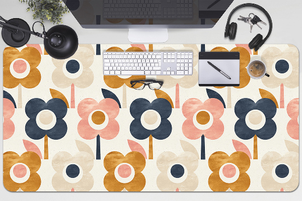 Sous main de bureau Fleurs