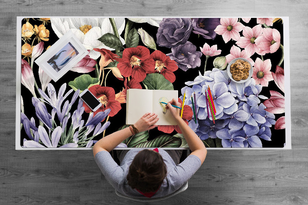 Sous main de bureau Pivoine
