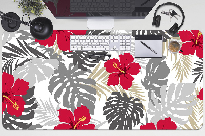 Sous main de bureau Hibiscus