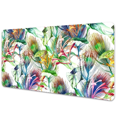 Tapis de bureau Fleurs colorées