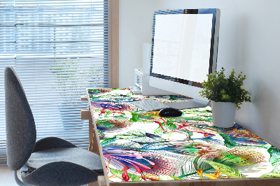 Tapis de bureau Fleurs colorées