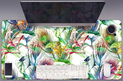 Tapis de bureau Fleurs colorées