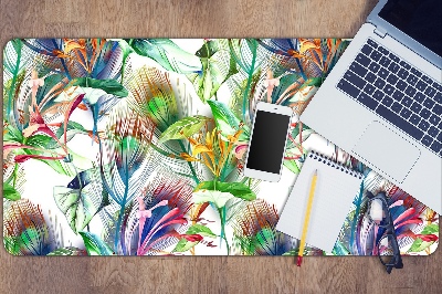 Tapis de bureau Fleurs colorées