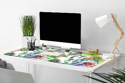 Tapis de bureau Fleurs colorées