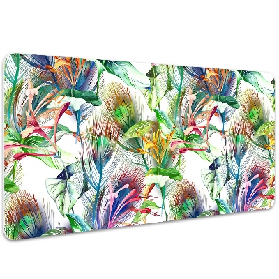 Tapis de bureau Fleurs colorées