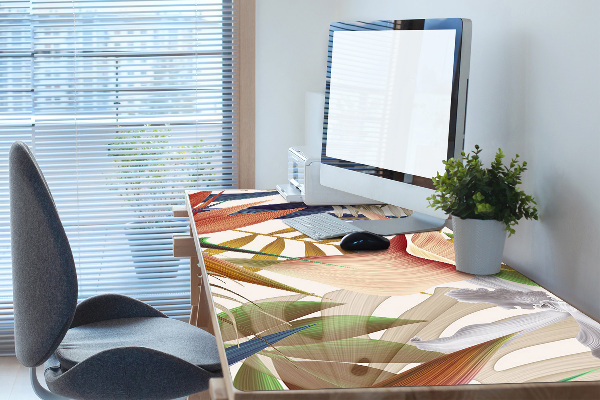 Sous-main bureau Plantes tropicales