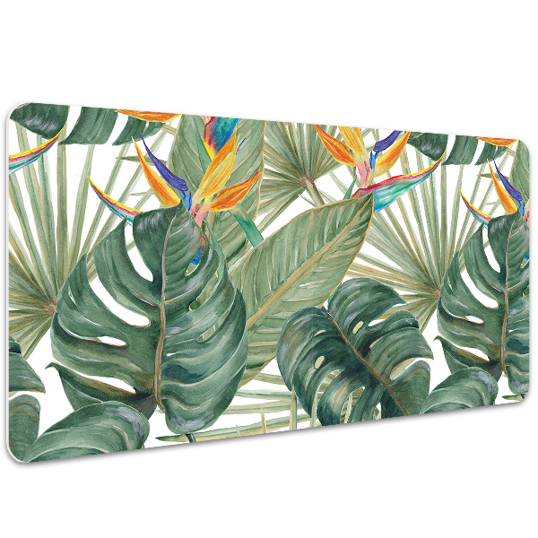 Tapis de bureau Feuilles peintes