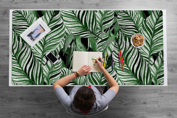 Sous-main bureau Jungle tropicale
