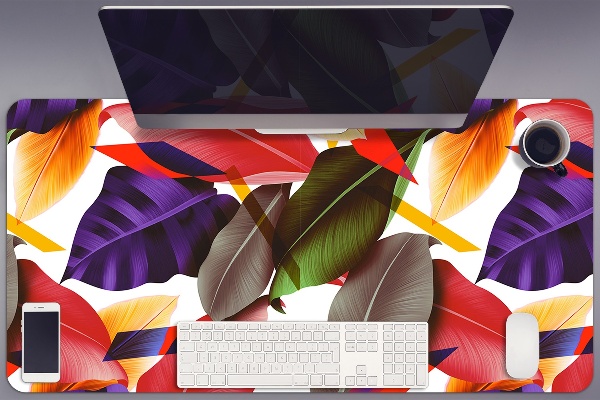 Tapis de bureau Feuilles colorées