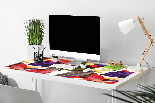 Tapis de bureau Feuilles colorées