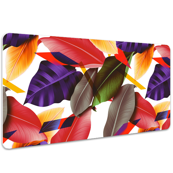 Tapis de bureau Feuilles colorées
