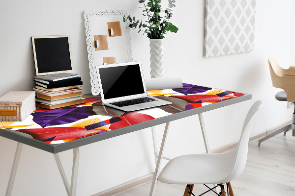 Tapis de bureau Feuilles colorées