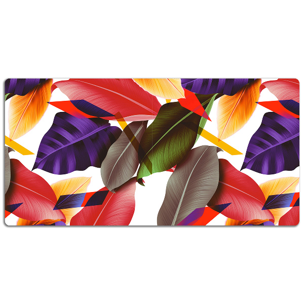 Tapis de bureau Feuilles colorées
