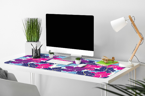 Sous main de bureau Hibiscus