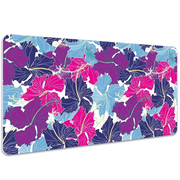 Sous main de bureau Hibiscus
