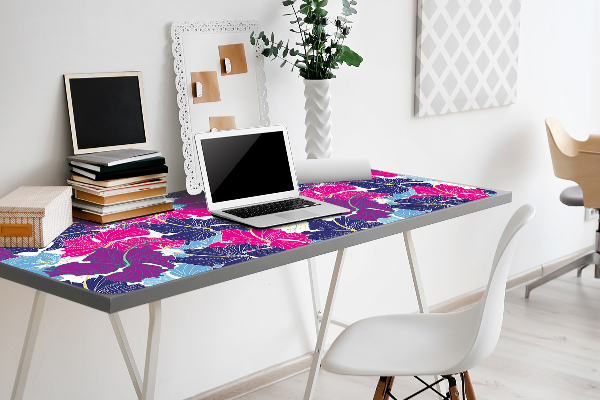 Sous main de bureau Hibiscus