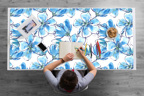 Tapis de bureau Fleurs aquarelles