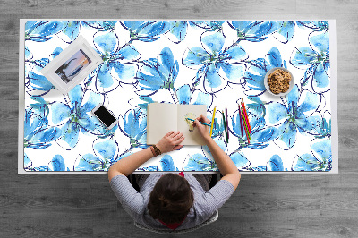 Tapis de bureau Fleurs aquarelles