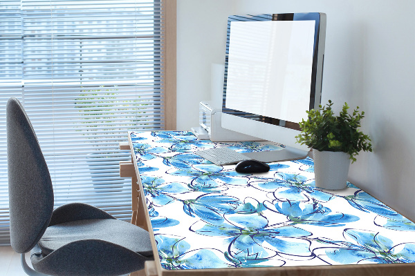 Tapis de bureau Fleurs aquarelles