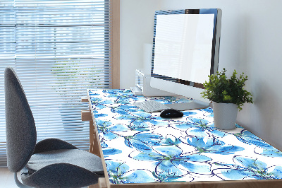 Tapis de bureau Fleurs aquarelles