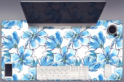 Tapis de bureau Fleurs aquarelles