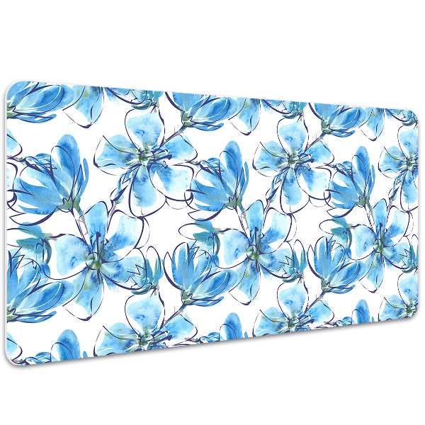 Tapis de bureau Fleurs aquarelles