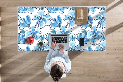 Tapis de bureau Fleurs aquarelles