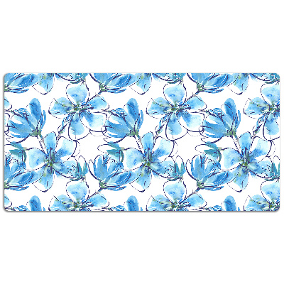 Tapis de bureau Fleurs aquarelles