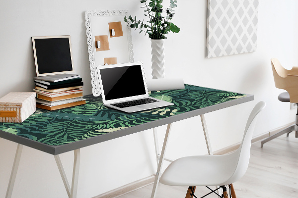 Sous-main bureau Feuilles de palmier
