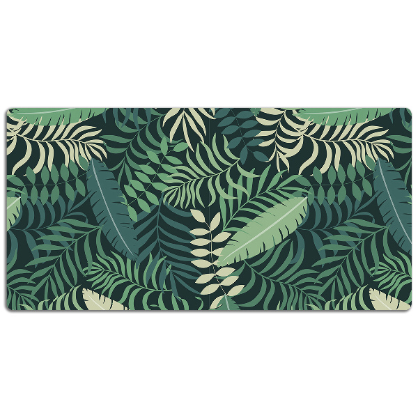 Sous-main bureau Feuilles de palmier