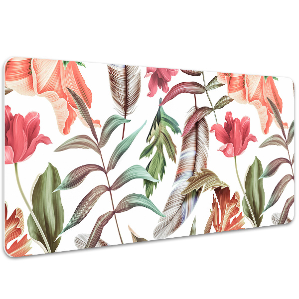Sous-main bureau Plantes et feuilles