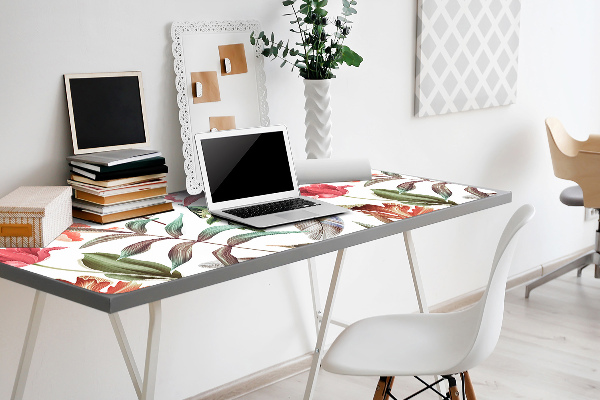 Sous-main bureau Plantes et feuilles