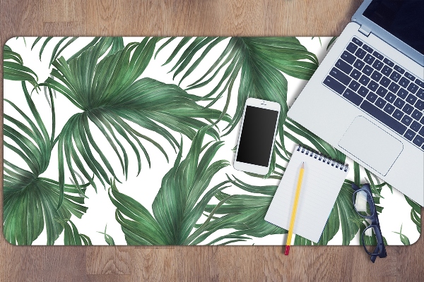 Sous-main bureau Feuilles de palmier